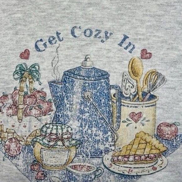 Vintage Country comfort distressed graphic sweatshirt - Picture 2 of 5